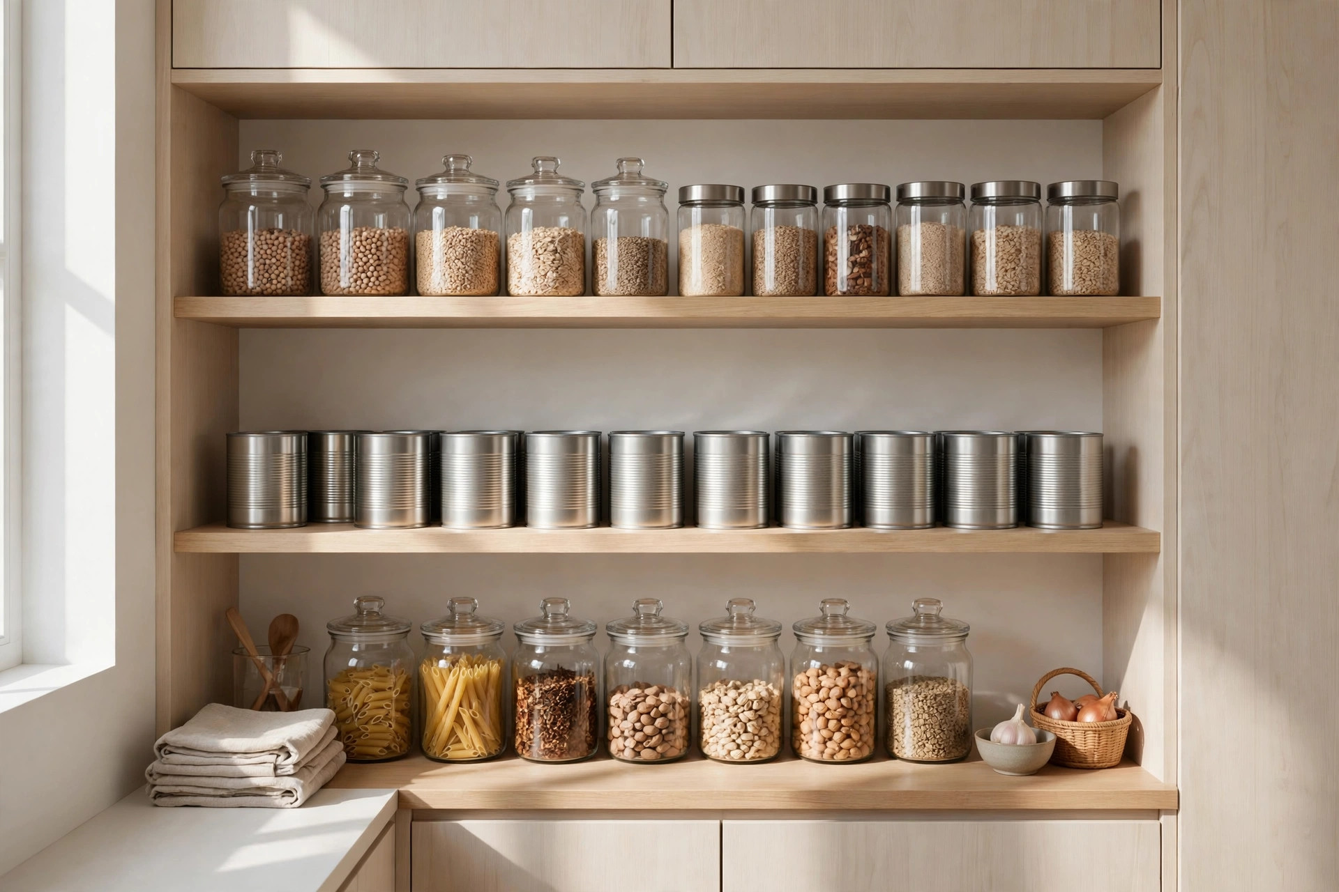How to Organize a Small Pantry on a Budget